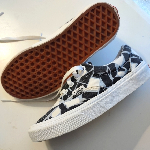 Vans Shoes - Vans Black and White Mosaic Checkerboard Sneakers 6